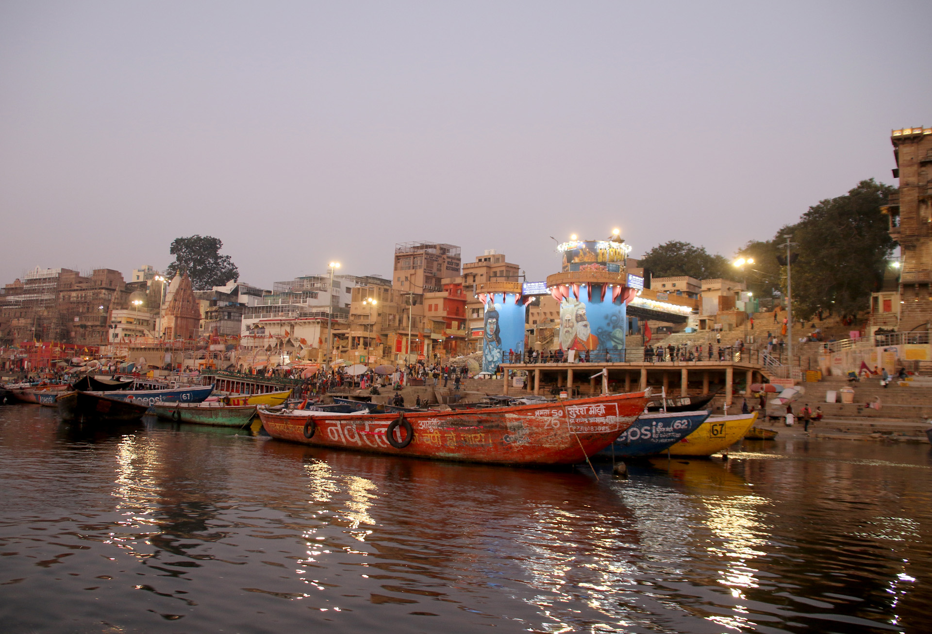 Ganges in Varanasi - Nordindien